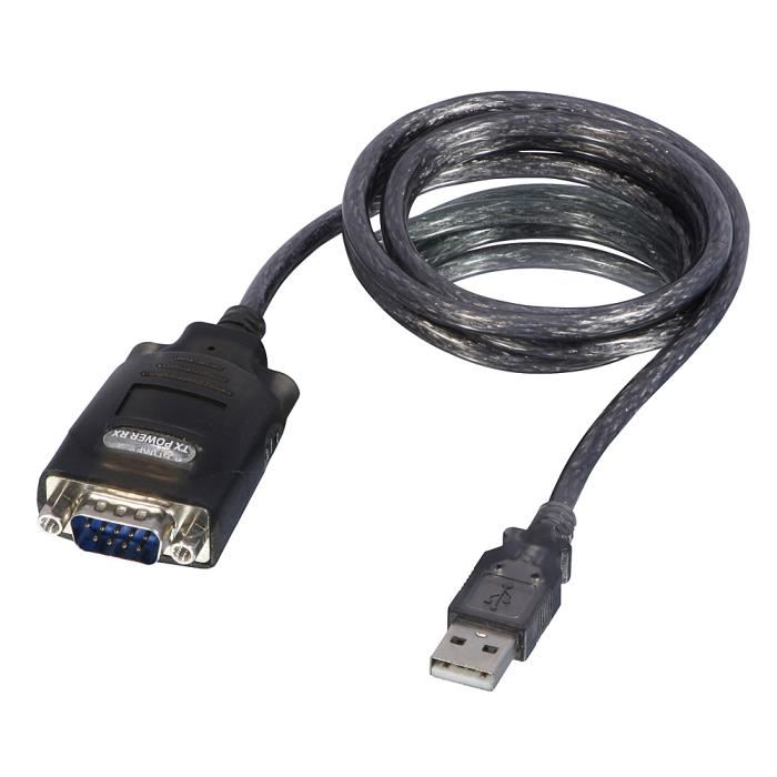 LINDY Convertisseur USB Serie RS232 avec fonction COM Port Retention