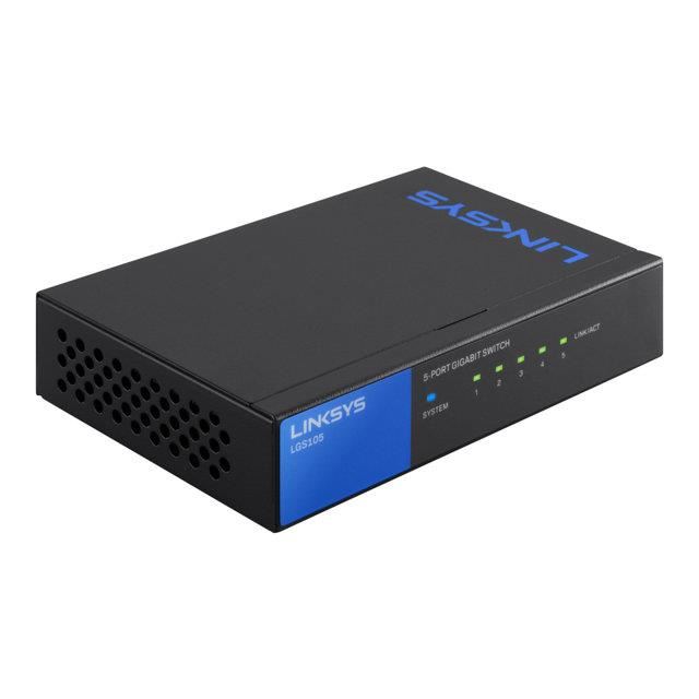 Linksys Lgs105 Switch Non Manageable 5 Ports Gigabit