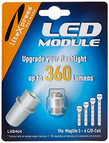 Litexpress Lxb404 Module A Led 360 Lm Pour Lampe De Poche Maglite A 4-6...