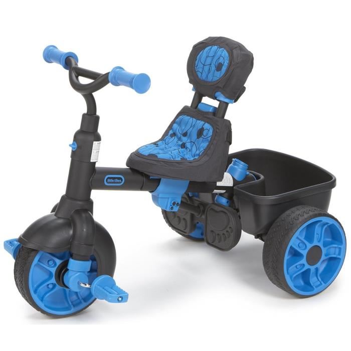 Little Tikes Tricycle Evolutif 4 En 1 Deluxe Edition Neon Bleu