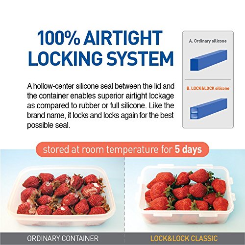 Lock & Lock Stackable Airtight Container...