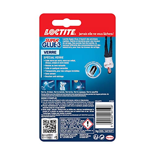 Loctite Super Glue-3 Special Verre, Col ...