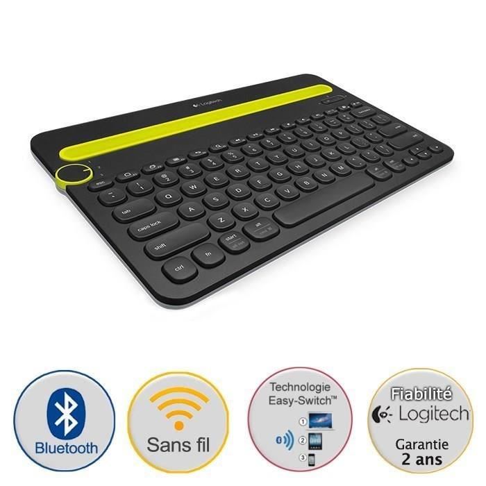 Logitech K480 Clavier Bluetooth Multi-device
