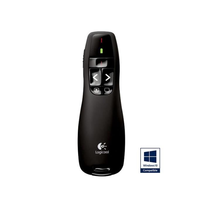 Logitech Presenter R400 Telecommande De Presentation Sans-fil.