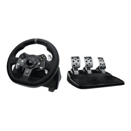 Volant Logitech G920 Driving Force + pedales (compatible Xbox One / PC)