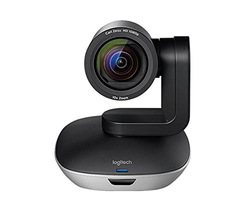 960-001057 Logitech group video-conference, camera panoramique motorise fluide - couleur, microphone, haut-parleur, telecommande, module mains libres, adaptateur reseau - Bluetooth, NFC, interfaces USB 2.0, 1 x video, garantie 2 ans