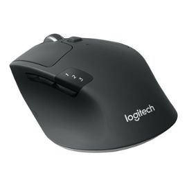 Logitech M720 Triathlon - Souris - pour droitiers - optique - 7 boutons - sans fil - Bluetooth, 2.4 GHz - recepteur sans fil USB