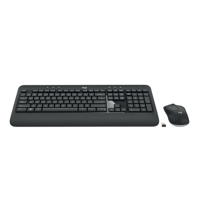 Ensemble Clavier Souris Sans Fil Logitech Mk540 Azerty Noir