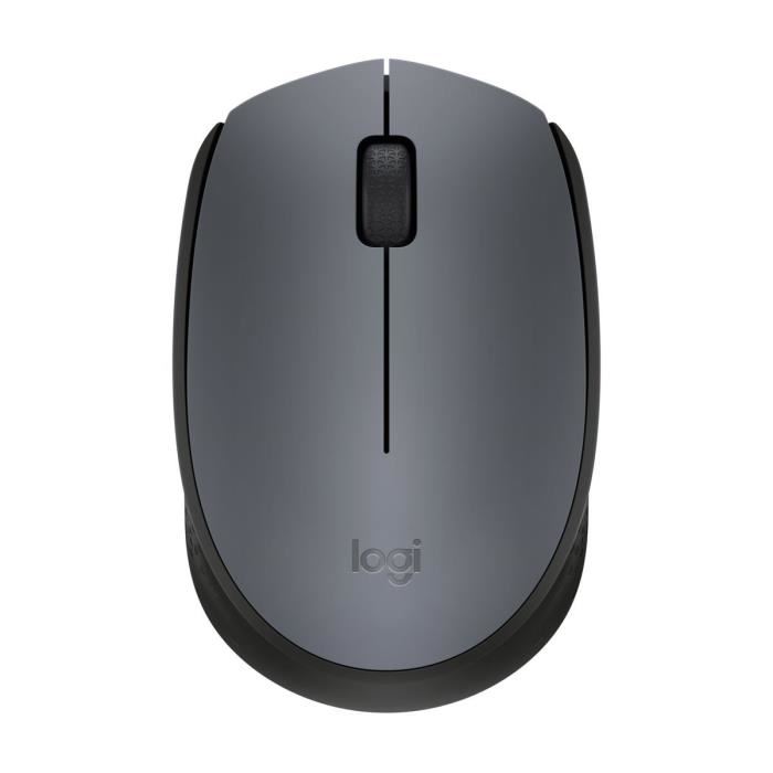 Souris Sans Fil Logitech M170 Gris Ambidextre