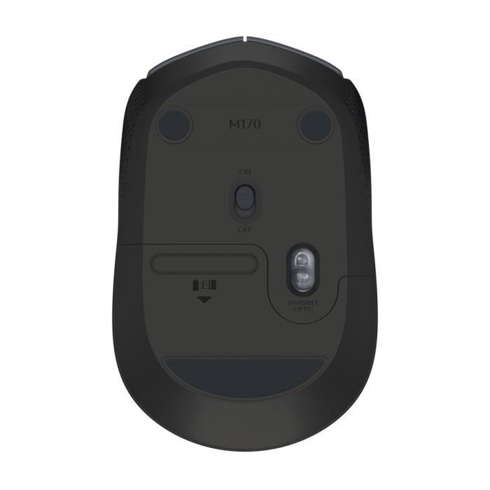 Souris Sans Fil Logitech M170 Gris Ambidextre