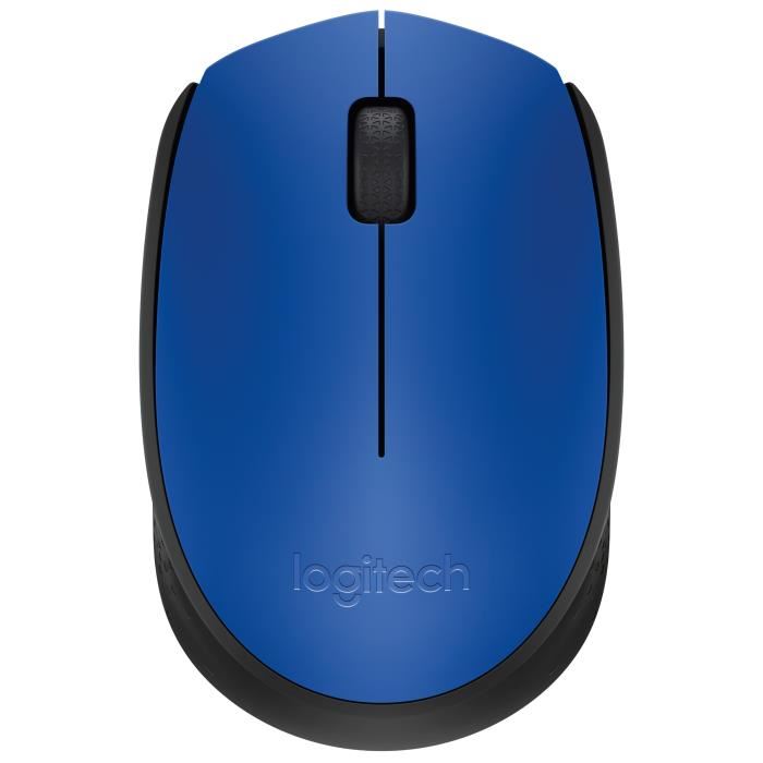 Souris Sans Fil Logitech M171 Bleu Ambidextre