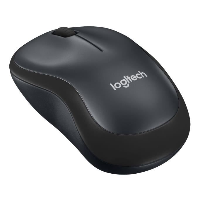 Logitech M220 Silent Souris Sans Fil, Ambidextre - Noire