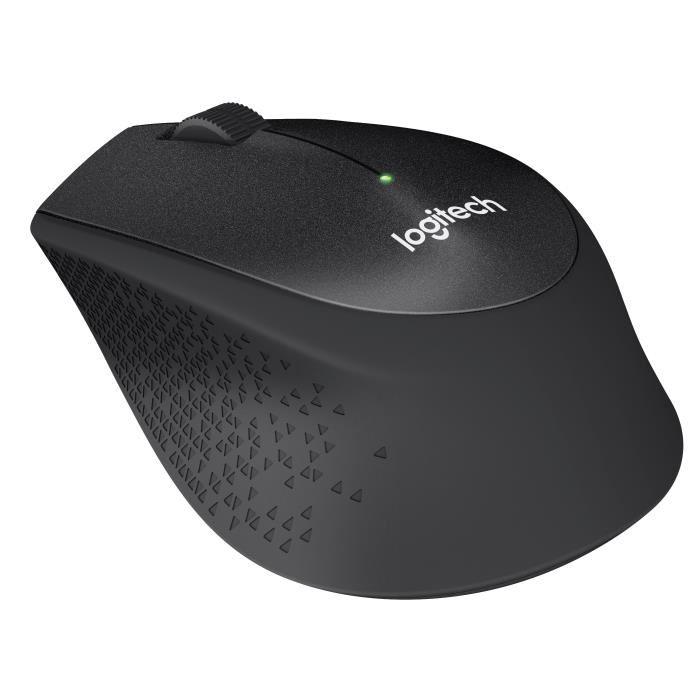 Logitech M330 Silent Plus, Droitier, Mecanique, Rf Sans Fil, 1000 Dpi, Noir 910-004909