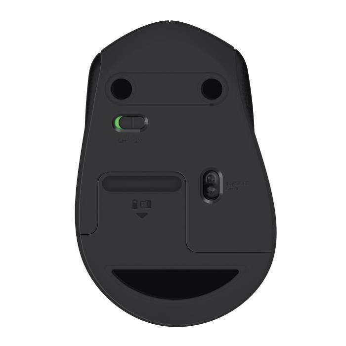 Logitech M330 Silent Plus, Droitier, Mecanique, Rf Sans Fil, 1000 Dpi, Noir 910-004909