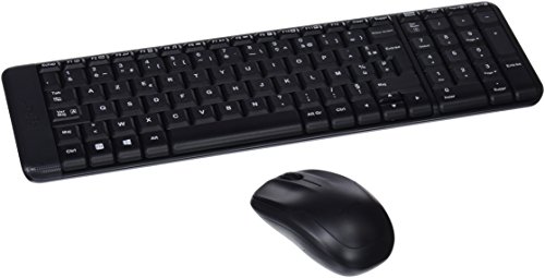 Ensemble Clavier Souris - Sans Fil - Logitech - Mk220 - Azerty - Noir