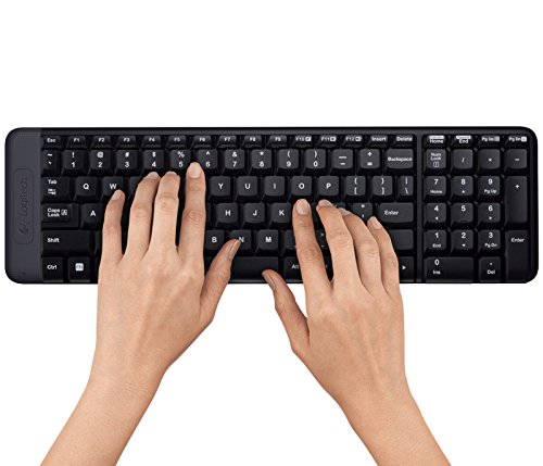 Ensemble Clavier Souris - Sans Fil - Logitech - Mk220 - Azerty - Noir