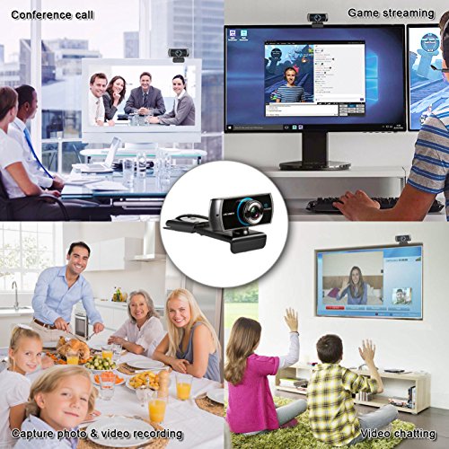 Logitubo Hd Webcam 1080p1536p Live Streaming Camera Avec Double Microphones Web