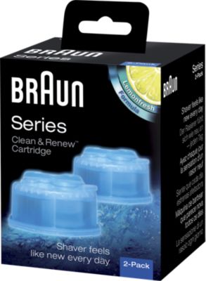 Braun Lotion de nettoyage Braun CCR2:lotion nettoyante x2