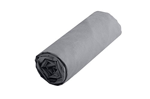 eminza Drap housse coton superieur (140 cm) Confort Perle
