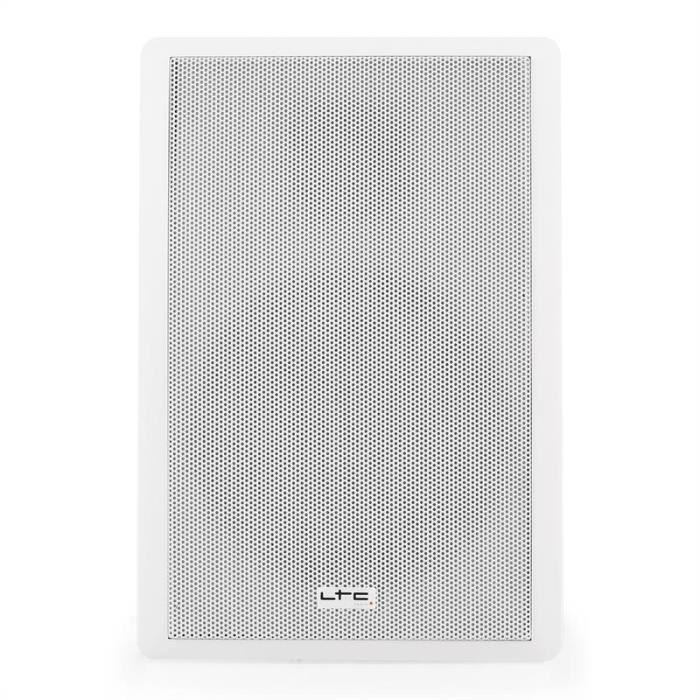 Enceintes Murales Extra-plates A 2 Voies - Ltc - Ssp501f-w - 5.25 / 13cm - Bas-medium A Membrane Papier