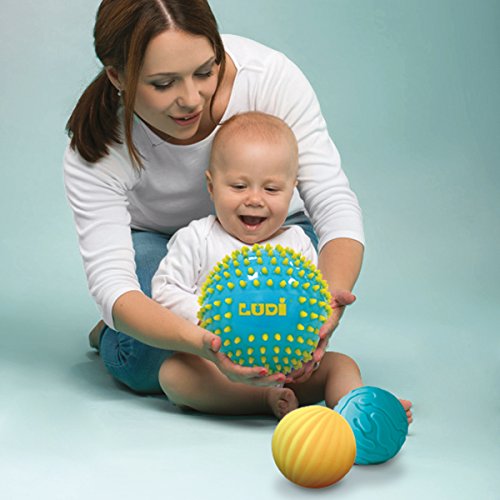 ludi Balles Sensorielles bleues et jaunes