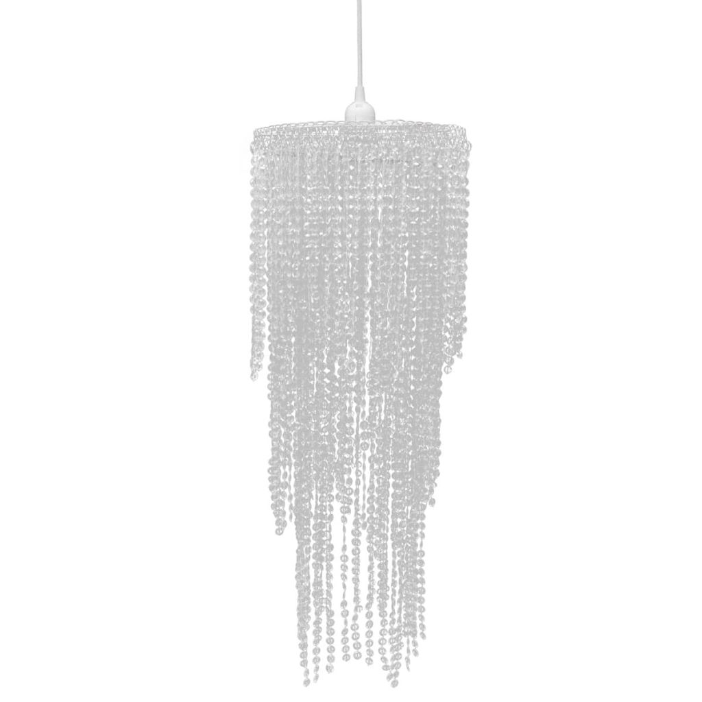 vidaxl Lustre suspendu en cristal 26 x 70 cm VIDAXL