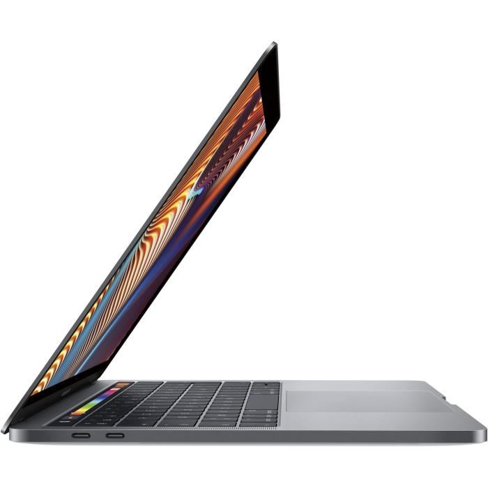 Macbook Pro 13,3 Retina Avec Touch Bar - Intel Core I5 - Ram 8go - 256go Ssd - Gris Sideral - Reconditionne - Etat Correct