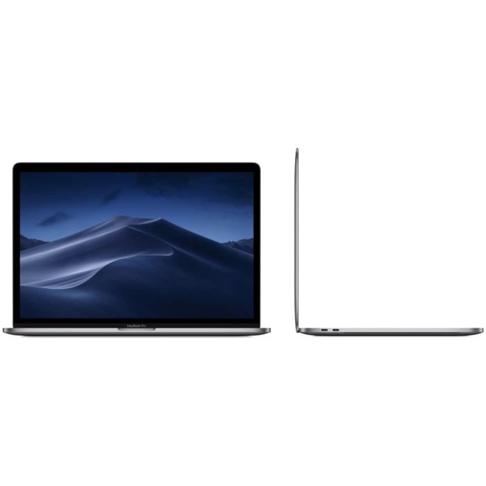 Apple MacBook Pro with Touch Bar Core i7 29 GHz macOS 1013 High Sierra 16 Go RAM 512 Go SSD 154 IPS 2880 x 1800 WQXGA Radeon Pro 560 HD Graphics 630 Wi Fi Bluetooth gris