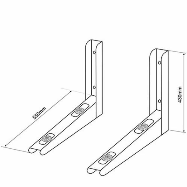 Maclean Mc-624 Support De Poignee Pour  ...