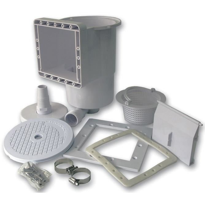 Kit Piscine Hors Sol Acier Toi - Magnum Compact - 550 X 366 X 132 Cm - Ovale (kit Complet Piscine Filtre Skimmer Et Echelle)