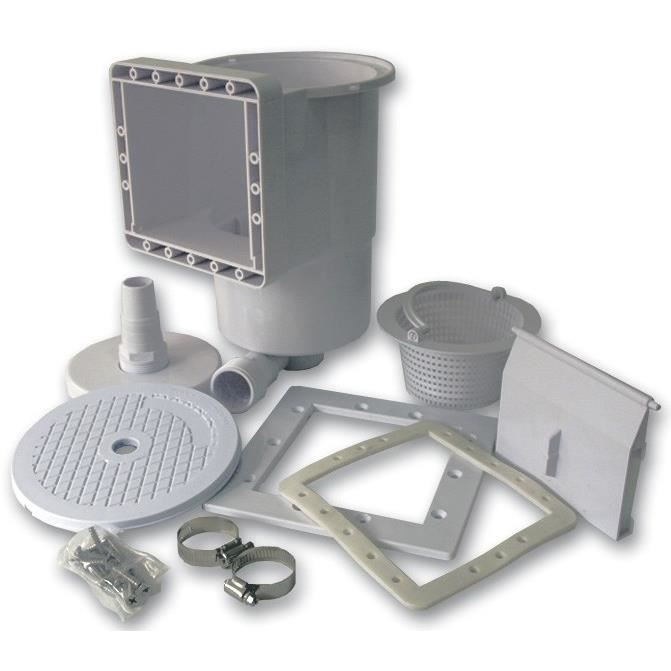 Magnum Compact Piscine Hors Sol Ovale En Acier 640 X 366 X 132 Cm (kit Complet Piscine Filtre Skimmer Et Echelle)