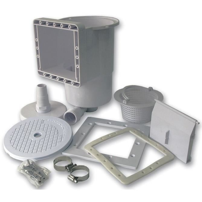 Magnum Compact Piscine Hors Sol Ronde En Acier 550 X 132 Cm (kit Complet Piscine Filtre Skimmer Et Echelle)