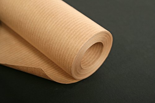 Clairefontaine 395771c - Un Rouleau De Kraft Brun - Dimensions : 10x1m - 60g - Emballage Cadeaux Diy Loisirs Creatifs Artisanat