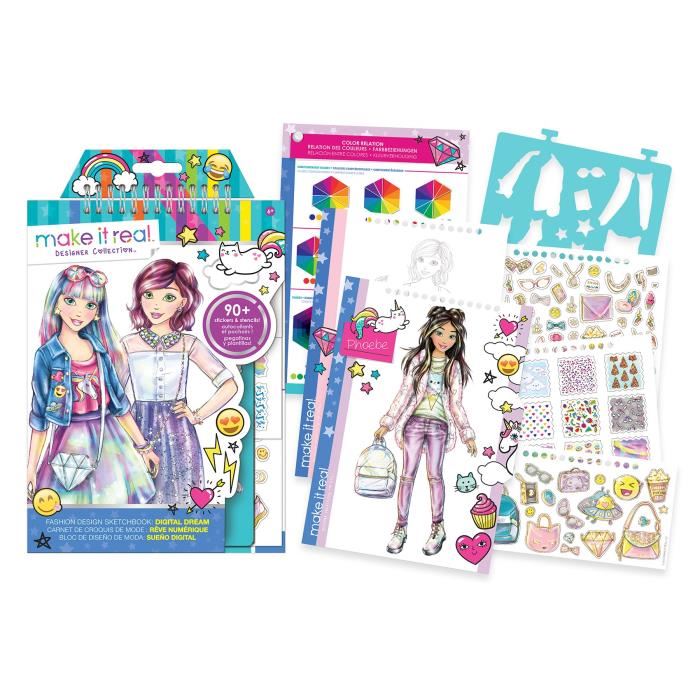 Make It Real Carnet De Croquis Reve Numeriq