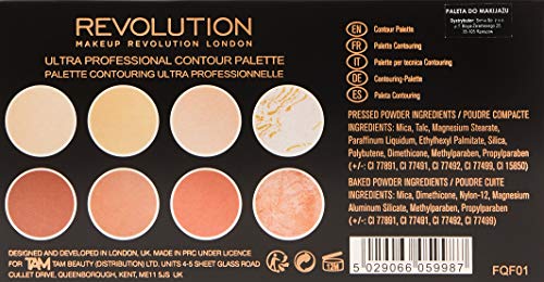 Makeup Revolution Palette Coutouring Professionnelle
