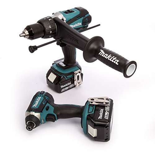 Combopack 2 Outils 18v Lxt 2x50 Ah Dhp458 Dtd152 Makita Dlx2145tj