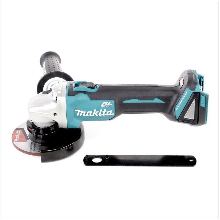 Meuleuse Dangle 125 Mm 18v Makita Dga506zj Metal Sans Fil