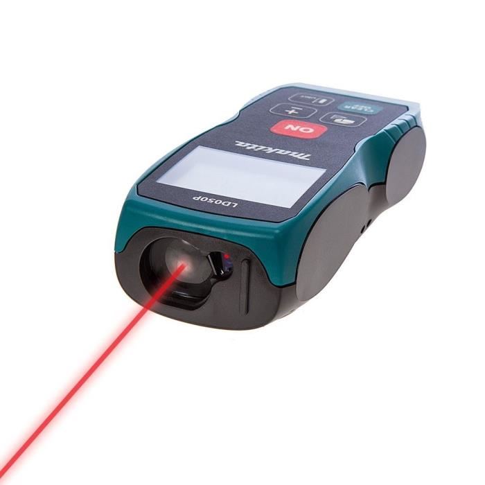 Telemetre Laser - Makita - Ld050p - Portee 50m - Precision 2mm - Mesure De Longueur