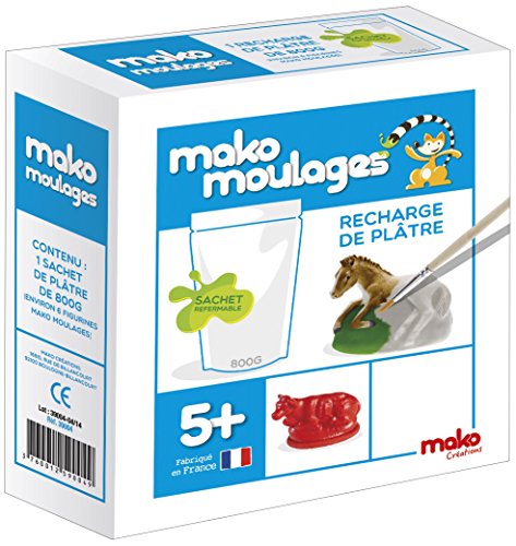 Mako Moulages - Recharge Platre 800 Gr