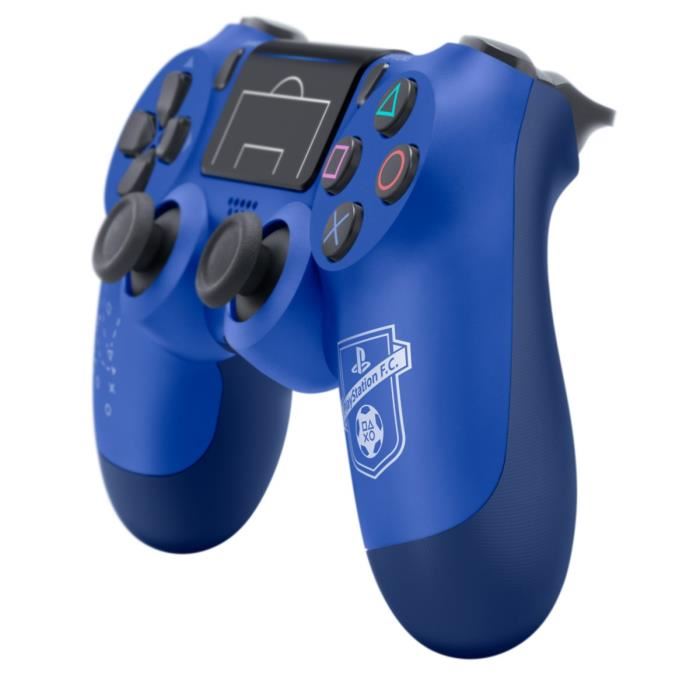 Manette Ps4 Dualshock Édition Limitee Blue Playstation Football Club X Champions League - Playstation Officiel