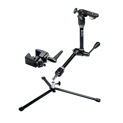 MANFROTTO 143 Magic Arm Kit (avec Clamp 035, Base 003 et 143BKT)