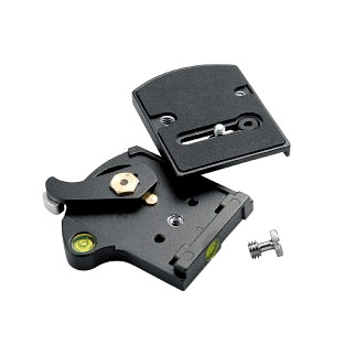 MANFROTTO 394 Adaptateur Plateau Rapide + Niveaux