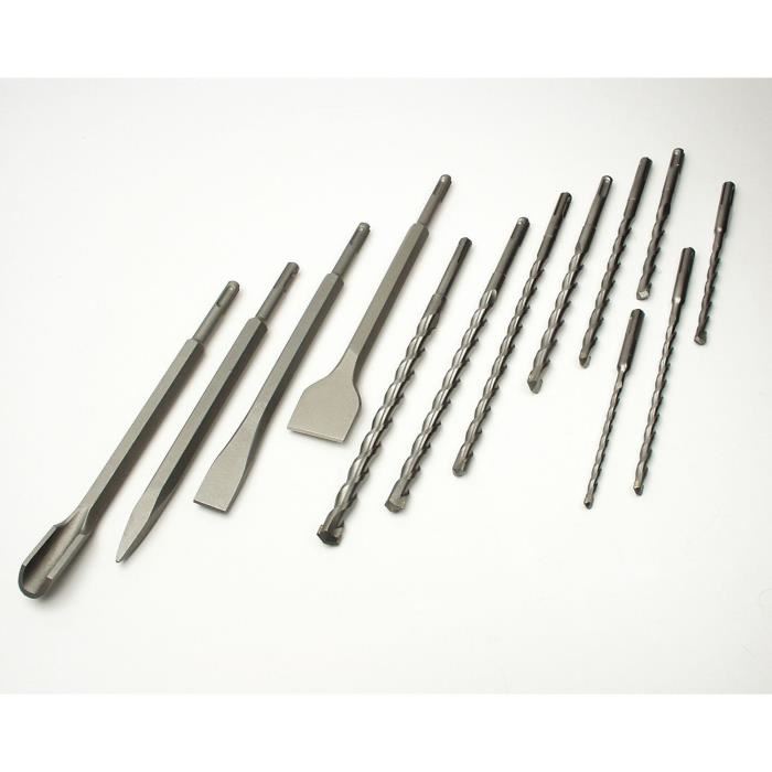 MANNESMANN Coffret de 13 forets - burins M12588