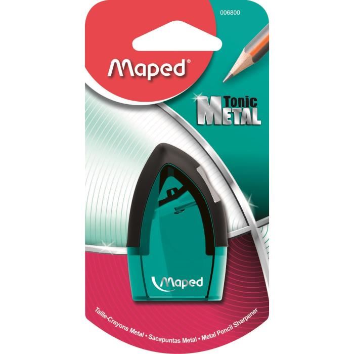 MAPED Taille crayons avec Reserve Tonic Metal 1 usage