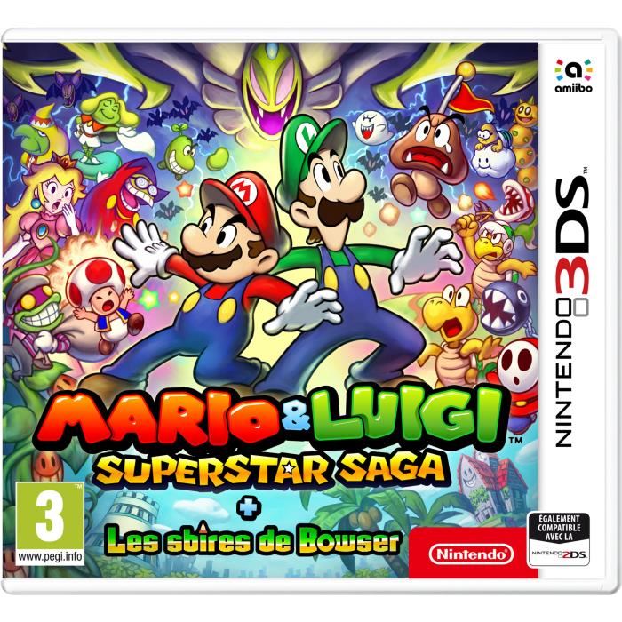 Mario Luigi Superstar Saga Les Sbires De Bowser Nintendo 3ds