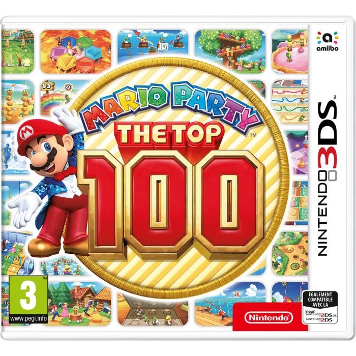 Nintendo Mario Party The Top 100 3ds Pre Commande