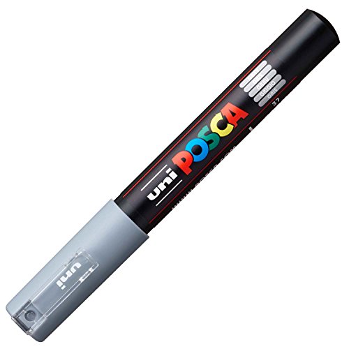 Posca Marqueur Pointe Conique Extra Fine Gris