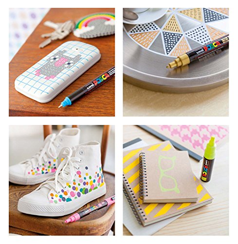 Posca Marqueur Pointe Conique Extra Fine Gris