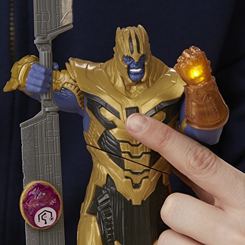 Figurine Thanos Vs Iron Man - Avengers Infinity War - Marvel - 2 Pierres D'infinite Incluses