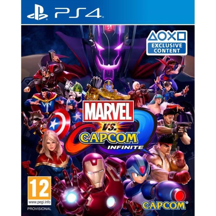 Marvel Vs Capcom Infinite Jeu Ps4